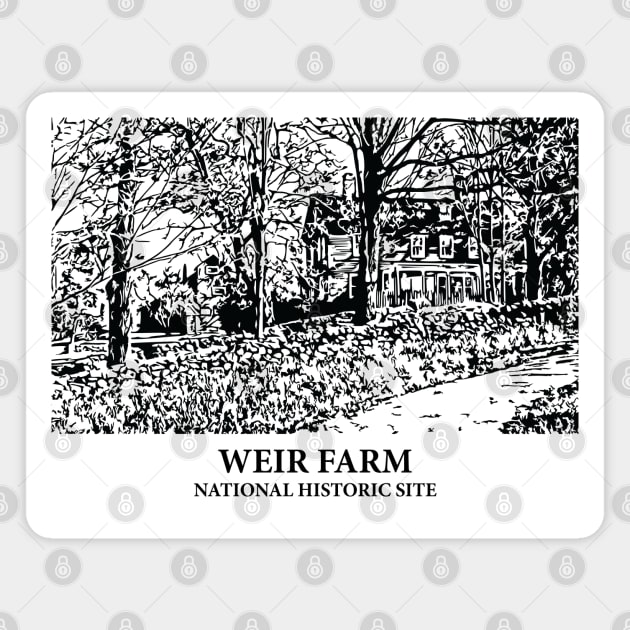 Weir Farm National Historic Site Magnet by Lakeric